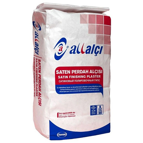 Шпатлевка  All Alci Saten гипсовая , 25 кг купить в СОМ