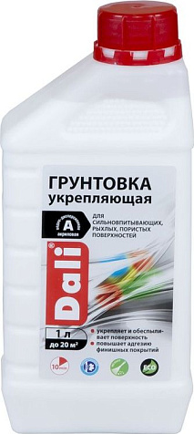 ДАЛИ Грунтовка укрепляющая 1л купить в СОМ