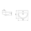 Умывальник Сантери Родничок белый купить в СОМ