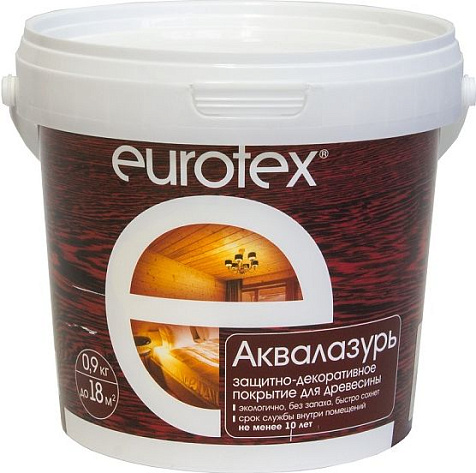 Антисептик декоративный Eurotex, дуб, 0.9 кг купить в СОМ