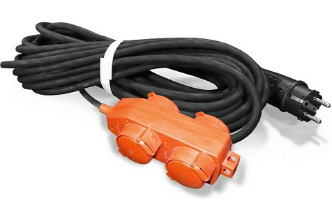 Удлинитель Universal 9634132, 4х20 м, с заземлением, 16 А, IP 44, УР16-040 купить в СОМ
