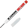 Маркер перманентный LEKON Pika, двухсторонний, удлиненный наконечник, красный, 0.5мм купить в СОМ