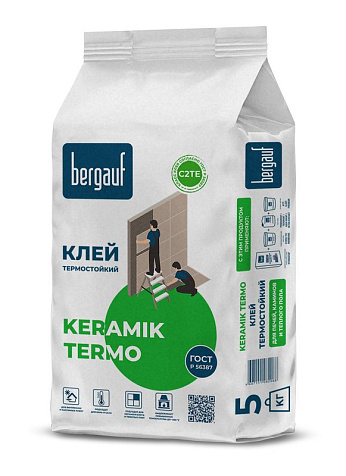 Клей термостойкий  Bergauf Termo, 25кг купить в СОМ