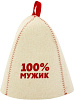 Шапка банная 100% мужик полиэфир 70%, шерсть 30% купить в СОМ