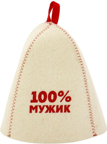 Шапка банная 100% мужик полиэфир 70%, шерсть 30% купить в СОМ