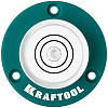 Уровень KRAFTOOL Bull'S Eye, поверхностный, магнитный, d 49мм купить в СОМ
