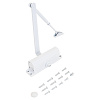 Доводчик дверной Notedo DC-080 White, 60-120 кг, белый купить в СОМ