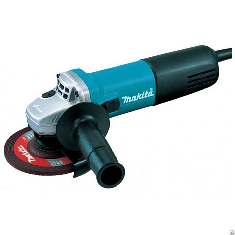 Машина углошлифовальная MAKITA 9557 HN, 115мм, 840Вт купить в СОМ