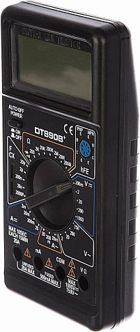 Мультиметр DT-890В+, 20А, 1000В, 20МОм купить в СОМ