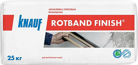 Шпаклевка гипсовая KNAUF ROTBAND FINISH, 25 кг купить в СОМ