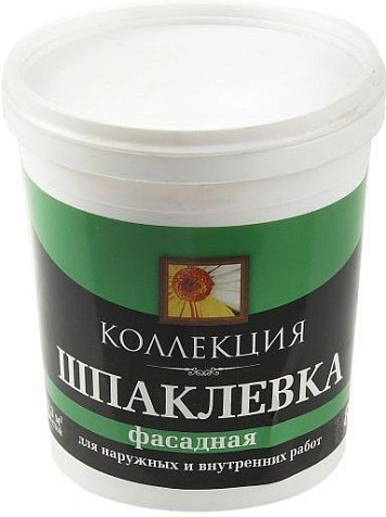 Шпаклевка ИЖ КОЛЛЕКЦИЯ, фасадная, 0.8 кг купить в СОМ