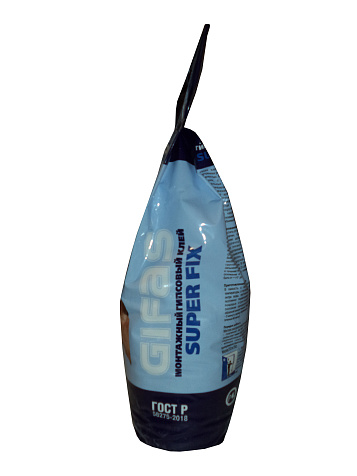 Клей гипсовый монтажный Gifas Super Fix, 4 кг купить в СОМ