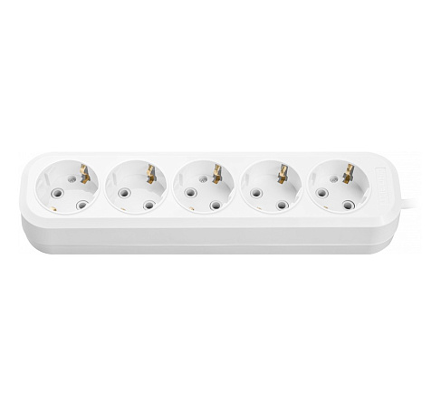 Удлинитель ОНЛАЙТ OPE-S-05-300-E-3x1  5 гн, 3 м, СЗ, 16А IP20 белый купить в СОМ