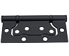 Петля универсальные без врезки Adden Bau, 100х75х2,5, BLACK купить в СОМ
