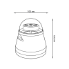 Светильник со сменной проекцией Gauss, 4Вт, белый купить в СОМ