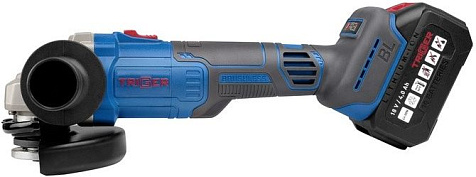 Машина углошлифовальная TRIGGER 20123, Li-ion, 18В, 4.0А/ч, 125мм купить в СОМ