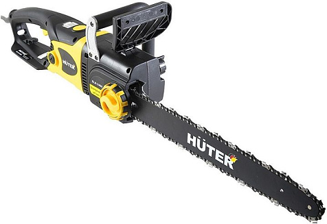 Пила электрическая цепная HUTER ELS-2400, 2400 Вт, шаг 3/8, шина 45 см купить в СОМ