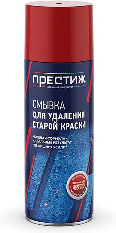 Смывка Престиж, для удаления старой краски, аэрозоль, 520 мл купить в СОМ