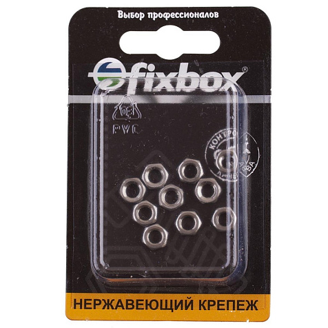 Гайка НЕРЖ DIN439 низкая, М5, 10 шт./пакет* купить в СОМ