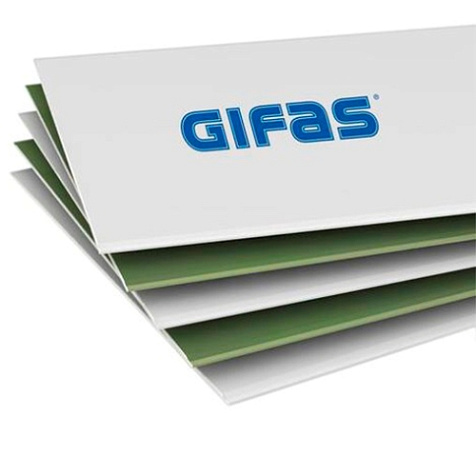 Гипсокартон Gifas , 2500x1200x8 мм купить в СОМ