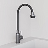 Смеситель для мойки Avrora Kitchen AV9001GM, латунь, оружейная сталь купить в СОМ