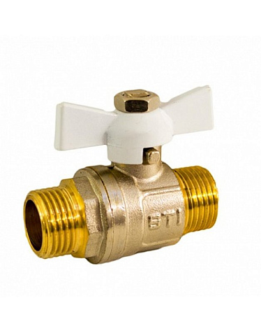 Кран шаровый 1/2" НН, бабочка STI 8021 купить в СОМ