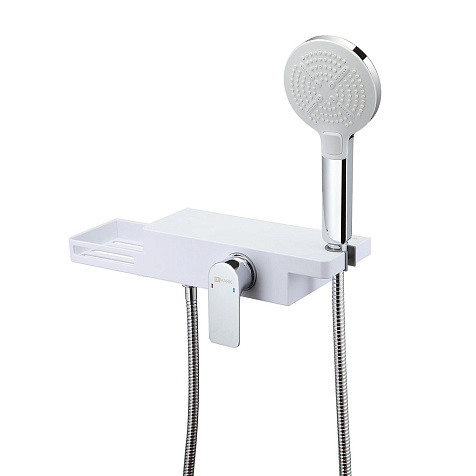 Смеситель для душа Lemark Unibox LM6903CW, белый купить в СОМ