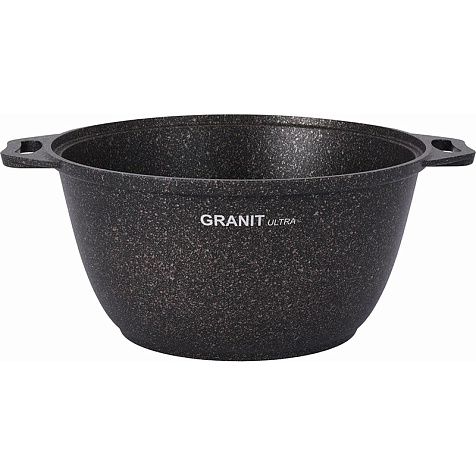 Кастрюля 3л со стеклянной крышкой Granit ultra original купить в СОМ