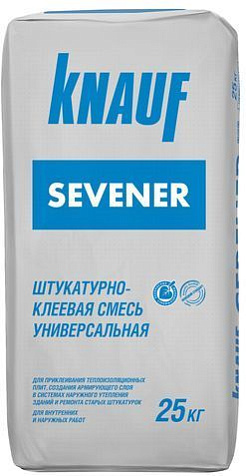 Смесь штукатурно-клеевая для фасадов Knauf Sevener, 25кг купить в СОМ