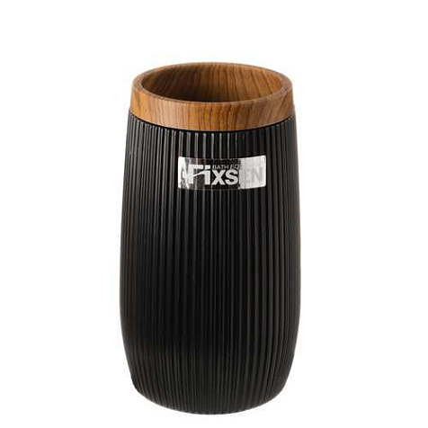 Стакан для зубных щеток Fixsen Black Boom FX-411-3 70х70х130 черный купить в СОМ