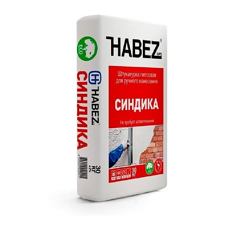 Штукатурка гипсовая HABEZ Синдика, 30 кг купить в СОМ