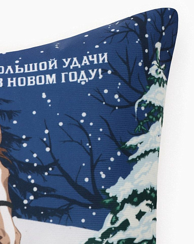 Подушка Этель Большой удачи 40×40см велюр купить в СОМ