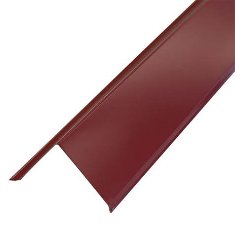 Планка торцевая 95х120 RAL 3005 красное вино купить в СОМ