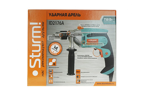 Дрель ударная STURM ID 2176A, 750 Вт купить в СОМ
