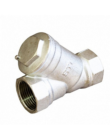 Фильтр косой сетчатый STI, 1/2" Вн-Вн, латунь купить в СОМ