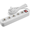 Удлинитель ОНЛАЙТ OPE-S-05-300-ESC-3x1  5 гн, 3 м, СЗ, с выключ, 16А IP20 белый купить в СОМ