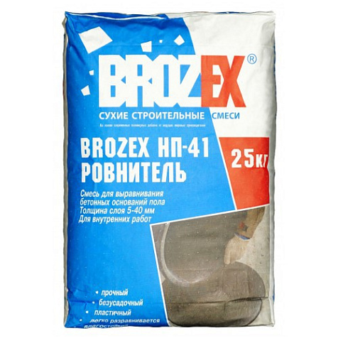 Ровнитель для пола BROZEX НП-41, 25 кг купить в СОМ