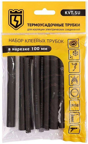 Набор термоусадочных трубок КВТ Гермокомплект 3/1 купить в СОМ