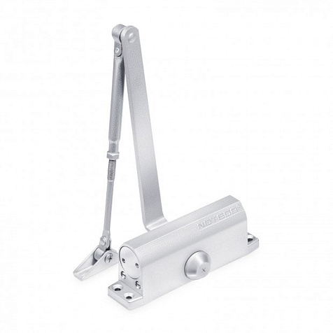 Доводчик дверной Notedo DC-080 Silver, 60-120 кг, серебро купить в СОМ