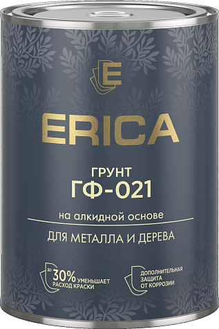 Грунт ГФ-021 Erica, черный, 0.8кг купить в СОМ