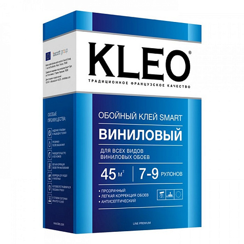 Клей для виниловых обоев KLEO, 7-9 рулонов 200 гр купить в СОМ