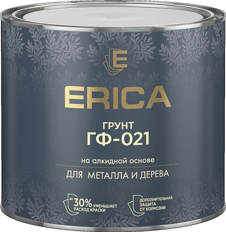 Грунт ГФ-021 Erica, серый, 1.8кг купить в СОМ