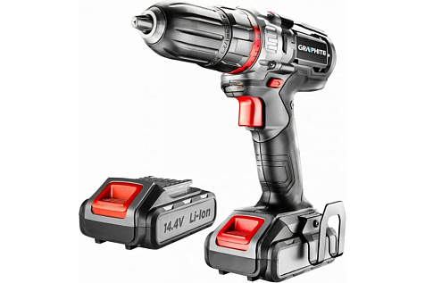 Шуруповерт GRAPHITE 58G216, Li-ion, 14.4 В, 2.0 А/ч купить в СОМ