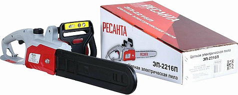Пила электрическая цепная РЕСАНТА ЭП-2216П, 2200 Вт, 40 см купить в СОМ
