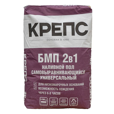 Ровнитель для пола КРЕПС БМП, 20 кг  купить в СОМ