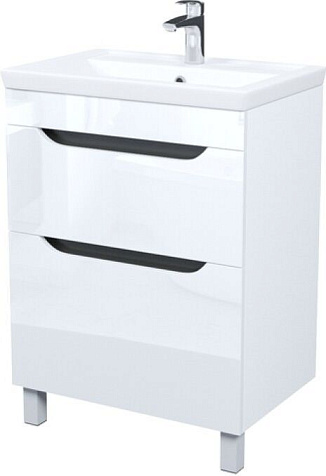 Тумба-умывальник Iddis Ray RAY60WFi95K 60, белый, с раковиной 4076000i28 купить в СОМ