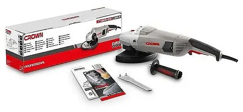 Машина углошлифовальная CROWN CT13500-230N, 230мм, 2200 Вт купить в СОМ