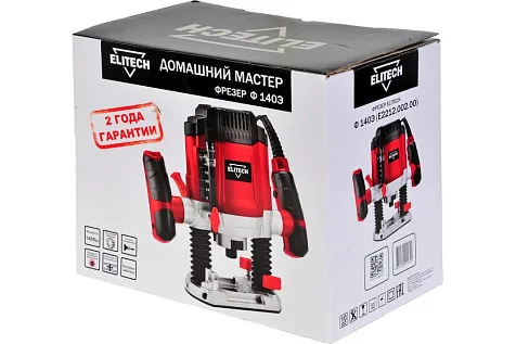 Фрезер Elitech Ф140Э, 1400Вт купить в СОМ