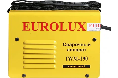 Аппарат сварочный инверторный Eurolux IWM190  купить в СОМ