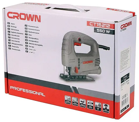 Лобзик электрический CROWN CT15212, 550Вт купить в СОМ